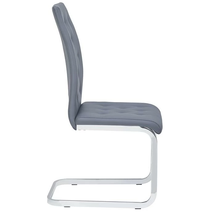 IDIMEX Schwingstuhl CHLOE In Grau 2er Set 5 IDIMEX Schwingstuhl CHLOE In Grau 2er Set – Bild 3