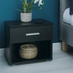 CARO-Möbel Nachttisch MARY Im 2er Set In Schwarz -Betten & Zubehör Verkäufe 13607 1 N1
