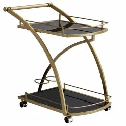 IDIMEX Servierwagen EVO In Gold Mit Schwarzem Glas 7 IDIMEX Servierwagen EVO In Gold Mit Schwarzem Glas -Betten & Zubehör Verkäufe 13807 2