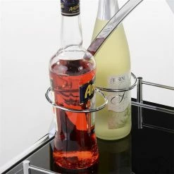 IDIMEX Servierwagen EVO In Schwarz Und Chrom -Betten & Zubehör Verkäufe 13810 4 N1