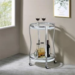 IDIMEX Servierwagen VEGA In Chrom/weiß 7 IDIMEX Servierwagen VEGA In Chrom/weiß -Betten & Zubehör Verkäufe 13813 A0 1N