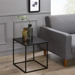 IDIMEX Beistelltisch HILAR 40 X 40 Cm, Schwarz -Betten & Zubehör Verkäufe 13816 1 N2