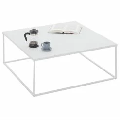 IDIMEX Couchtisch HILAR 80 X 80 Cm, Weiß