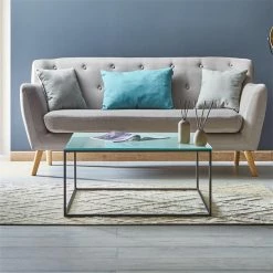 IDIMEX Couchtisch REFLECT Quadratisch In Schwarz/weiß -Betten & Zubehör Verkäufe 13827 A0 2N