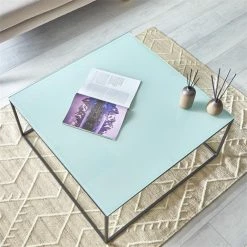 IDIMEX Couchtisch REFLECT Quadratisch In Schwarz/weiß -Betten & Zubehör Verkäufe 13827 A0 3N