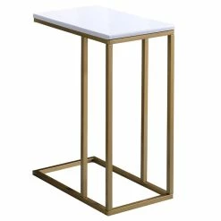 IDIMEX Beistelltisch DEBORA Rechteckig In Gold/weiß 5 IDIMEX Beistelltisch DEBORA Rechteckig In Gold/weiß -Betten & Zubehör Verkäufe 13838 2