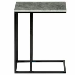 IDIMEX Beistelltisch DEBORA Rechteckig In Beton Dunkel -Betten & Zubehör Verkäufe 13846 1