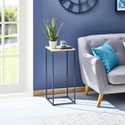 IDIMEX Blumenständer FLORA Aus Metall Tischplatte In Wildeiche -Betten & Zubehör Verkäufe 13857 AC0