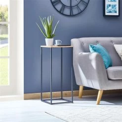 IDIMEX Blumenständer FLORA Aus Metall Tischplatte In Wildeiche -Betten & Zubehör Verkäufe 13857 AC3