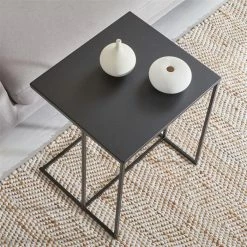 IDIMEX Beistelltisch VITORIO Rechteckig In Schwarz -Betten & Zubehör Verkäufe 13955 AC3