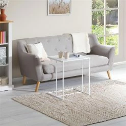 IDIMEX Beistelltisch VITORIO Rechteckig In Weiß -Betten & Zubehör Verkäufe 13956 AC0