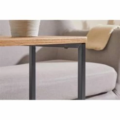 IDIMEX Beistelltisch VITORIO Rechteckig In Wildeiche/schwarz -Betten & Zubehör Verkäufe 13959 A4