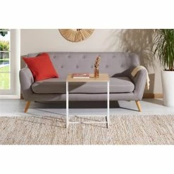 IDIMEX Beistelltisch VITORIO Rechteckig In Sonoma Eiche/weiß -Betten & Zubehör Verkäufe 13960 A1