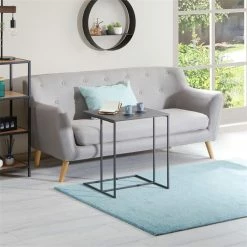 IDIMEX Beistelltisch VITORIO Rechteckig In Grau -Betten & Zubehör Verkäufe 13961 AC0