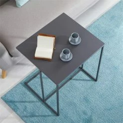 IDIMEX Beistelltisch VITORIO Rechteckig In Grau -Betten & Zubehör Verkäufe 13961 AC3