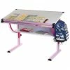 IDIMEX Kinderschreibtisch CARINA Weiß/rosa, Neigbar Und Höhenverstellbar -Betten & Zubehör Verkäufe 14700 0