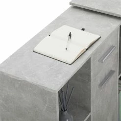 CARO-Möbel Eckschreibtisch DIEGO Mit Regal In Betonoptik 10 CARO-Möbel Eckschreibtisch DIEGO Mit Regal In Betonoptik -Betten & Zubehör Verkäufe 14705 2 N2 1