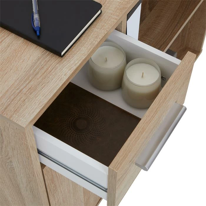 IDIMEX Eckschreibtisch ISOTTA Mit Regal In Sonoma Eiche 6 IDIMEX Eckschreibtisch ISOTTA Mit Regal In Sonoma Eiche – Bild 4