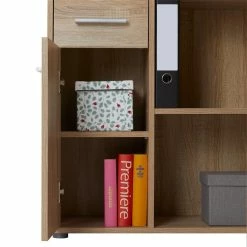 IDIMEX Eckschreibtisch ISOTTA Mit Regal In Sonoma Eiche 13 IDIMEX Eckschreibtisch ISOTTA Mit Regal In Sonoma Eiche -Betten & Zubehör Verkäufe 14711 5 N