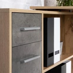 IDIMEX Eckschreibtisch ISOTTA Mit Regal In Wildeiche/Beton Dunkel 13 IDIMEX Eckschreibtisch ISOTTA Mit Regal In Wildeiche/Beton Dunkel -Betten & Zubehör Verkäufe 14715 A5 N1