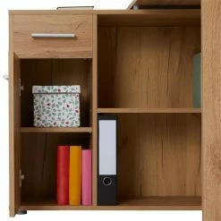 IDIMEX Eckschreibtisch ISOTTA Mit Regal In Wildeiche -Betten & Zubehör Verkäufe 14728 5 N