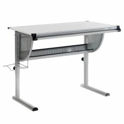 IDIMEX Kinderschreibtisch MADS, Höhenverstellbar In Weiß -Betten & Zubehör Verkäufe 1481 2 N1