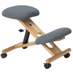 IDIMEX Kniehocker VILLACH Höhenverstellbar, Ergonomisch In Grau