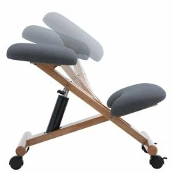 IDIMEX Kniehocker VILLACH Höhenverstellbar, Ergonomisch In Grau -Betten & Zubehör Verkäufe 18807 5