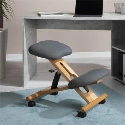 IDIMEX Kniehocker VILLACH Höhenverstellbar, Ergonomisch In Grau -Betten & Zubehör Verkäufe 18807 A0 N1