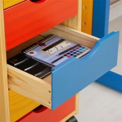 IDIMEX Rollcontainer LAGOS Mit 5 Schubladen Bunt -Betten & Zubehör Verkäufe 2121 AC5