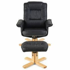 IDIMEX Relaxsessel CHARLY Mit Hocker Und Kunstleder In Schwarz 11 IDIMEX Relaxsessel CHARLY Mit Hocker Und Kunstleder In Schwarz -Betten & Zubehör Verkäufe 31101 3 N1