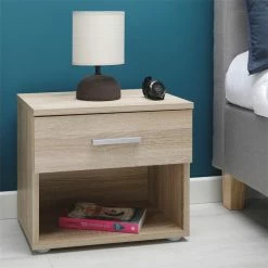 CARO-Möbel Nachttisch MARY Im 2er Set In Sonoma Eiche -Betten & Zubehör Verkäufe 51129 1 N1 1