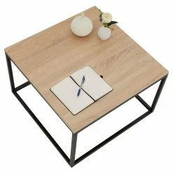 CARO-Möbel Couchtisch NOVY Mit Metallgestell, In Sonoma Eiche/schwarz -Betten & Zubehör Verkäufe 51190 2