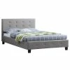 CARO-Möbel Polsterbett NEBRASKA 120 X 200 Cm In Grau 2 CARO-Möbel Polsterbett NEBRASKA 120 X 200 Cm In Grau -Betten & Zubehör Verkäufe 51207 0 N1