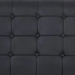 CARO-Möbel Polsterbett CANNES 90x200 Cm, Stoff In Schwarz -Betten & Zubehör Verkäufe 51266 2