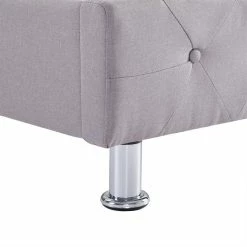 CARO-Möbel Polsterbett BIARRITZ 140 X 200 Cm, In Grau -Betten & Zubehör Verkäufe 51280 4
