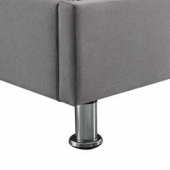 CARO-Möbel Futonbett LAREDO 140x200 Cm, Stoff In Grau -Betten & Zubehör Verkäufe 51292 4