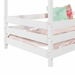 IDIMEX Hausbett RENA In 90 X 200 Cm Mit Rausfallschutz In Weiß 12 IDIMEX Hausbett RENA In 90 X 200 Cm Mit Rausfallschutz In Weiß -Betten & Zubehör Verkäufe 71321 4