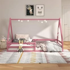 IDIMEX Hausbett SILA In 90 X 200 Aus Massiver Kiefer In Rosa 10 IDIMEX Hausbett SILA In 90 X 200 Aus Massiver Kiefer In Rosa -Betten & Zubehör Verkäufe 71363 AC1