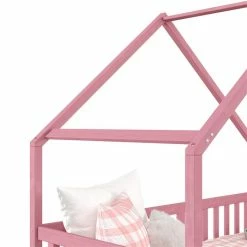 IDIMEX Hausbett ALVA In 90 X 200 Cm Aus Massiver Kiefer Mit Schubladen In Rosa -Betten & Zubehör Verkäufe 71403 3