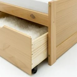 IDIMEX Bett Mit Stauraum MIA 90x200 Cm, Kiefer In Buchefarben -Betten & Zubehör Verkäufe 7147 2