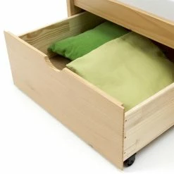 IDIMEX Bett Mit Stauraum MIA 90x200 Cm, Kiefer In Buchefarben -Betten & Zubehör Verkäufe 7147 3