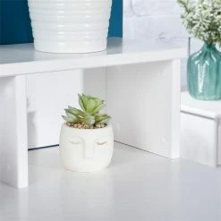 IDIMEX Sekretär LENNOX Mit 3 Nischen Und 2 Schubladen In Weiß -Betten & Zubehör Verkäufe 7200 AC5