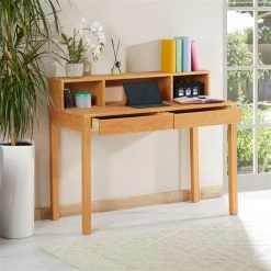 IDIMEX Schreibtisch LENNOX Mit 3 Nischen Und 2 Schubladen In Braun 10 IDIMEX Schreibtisch LENNOX Mit 3 Nischen Und 2 Schubladen In Braun -Betten & Zubehör Verkäufe 7202 AC2