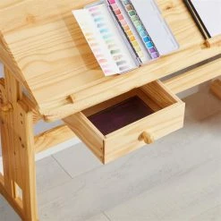 IDIMEX Kinderschreibtisch FLEXI Höhenverstellbar In Natur -Betten & Zubehör Verkäufe 7222 AC2