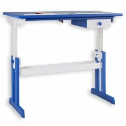 IDIMEX Kinderschreibtisch FLEXI Höhenverstellbar In Weiß/blau -Betten & Zubehör Verkäufe 7224 3
