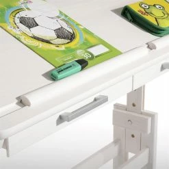 IDIMEX Kinderschreibtisch OLIVIA Aus Kiefer Mit Schubladen In Weiß -Betten & Zubehör Verkäufe 7227 3