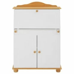 IDIMEX Sekretär DAVID COLMAR Weiß/braun -Betten & Zubehör Verkäufe 7234 2