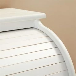 IDIMEX Sekretär TOM Mit 2 Schubladen, Rollladen Und 1 Tür Aus Massiver Kiefer In Weiß -Betten & Zubehör Verkäufe 7275 AC6