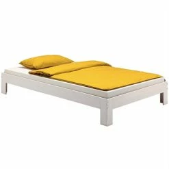 IDIMEX Futonbett Thomas 90 X 190 Cm Weiß Lackiert